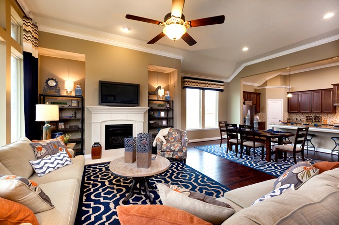 Buyers who purchase a to-be-built home have the opportunity to visit Beazer’s Design Studio, where they work with a professional designer to choose their interior home finishes.